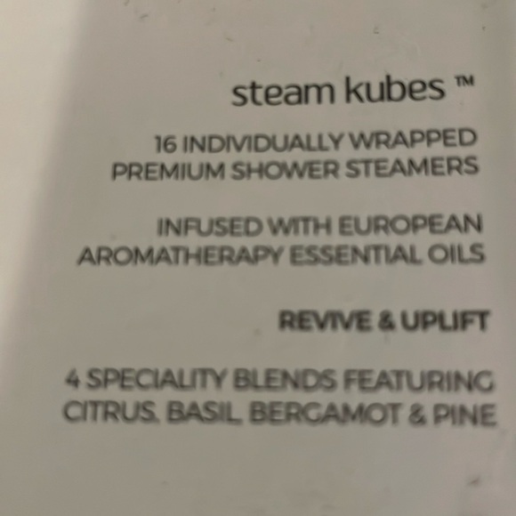 Steam Originals Steam Kubes Revive & Uplift 16 Shower Steamers - Picture 8 of 12